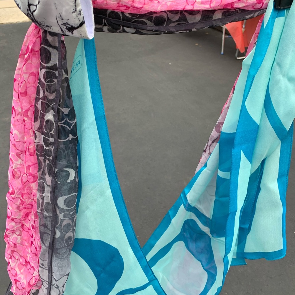 Coach scarves